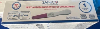 TEST DI GRAVIDANZA